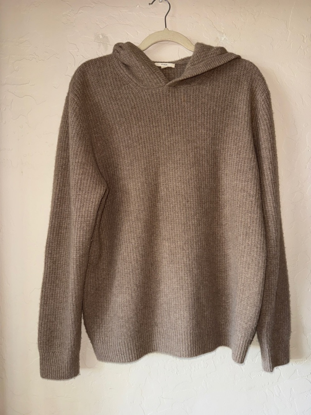 Nap loungewear 100% cashemere hooded sweater size large